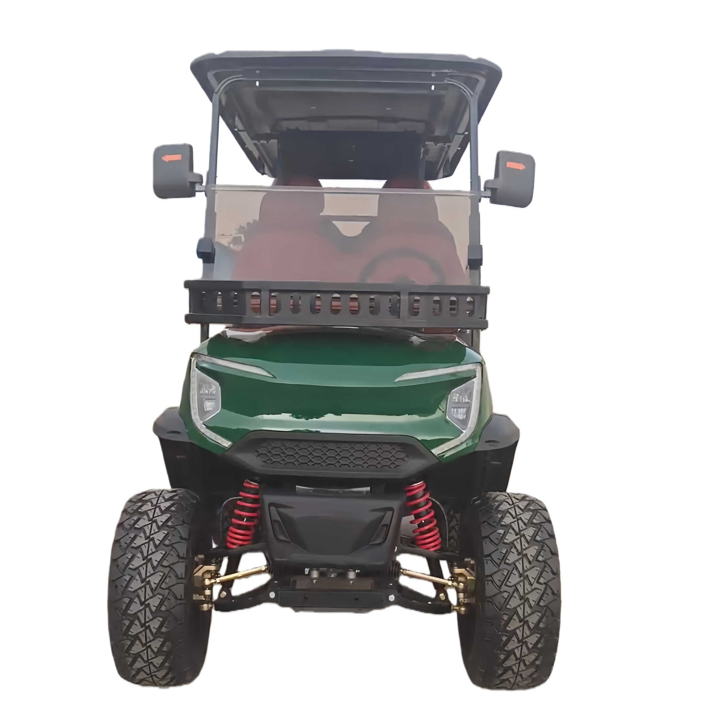 TONGCAI Electric Super Quiet Smooth Ride Golf Buggy 4 Seats Rear View Camera for Safe Shuttle Transportation and Guest Service