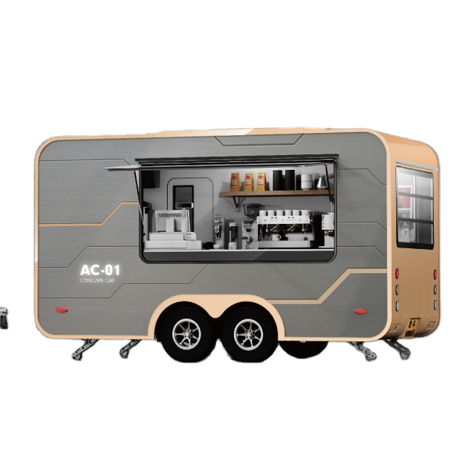 Custom 4.3m Dining Car Concession Food Trailer