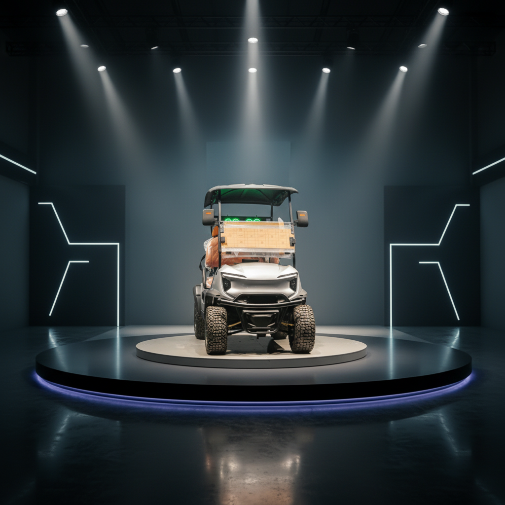Hot New Electric Golf Cart Lithium Battery