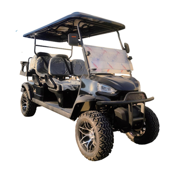 6 Seater 4x4 Off-Road Electric Golf Cart with Dual Axles