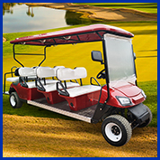 10 seater electric golf cart