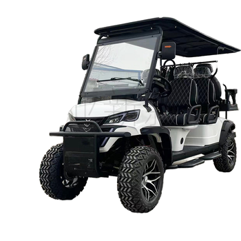 Lifted Rear Axle 6 Passenger Electric Cart