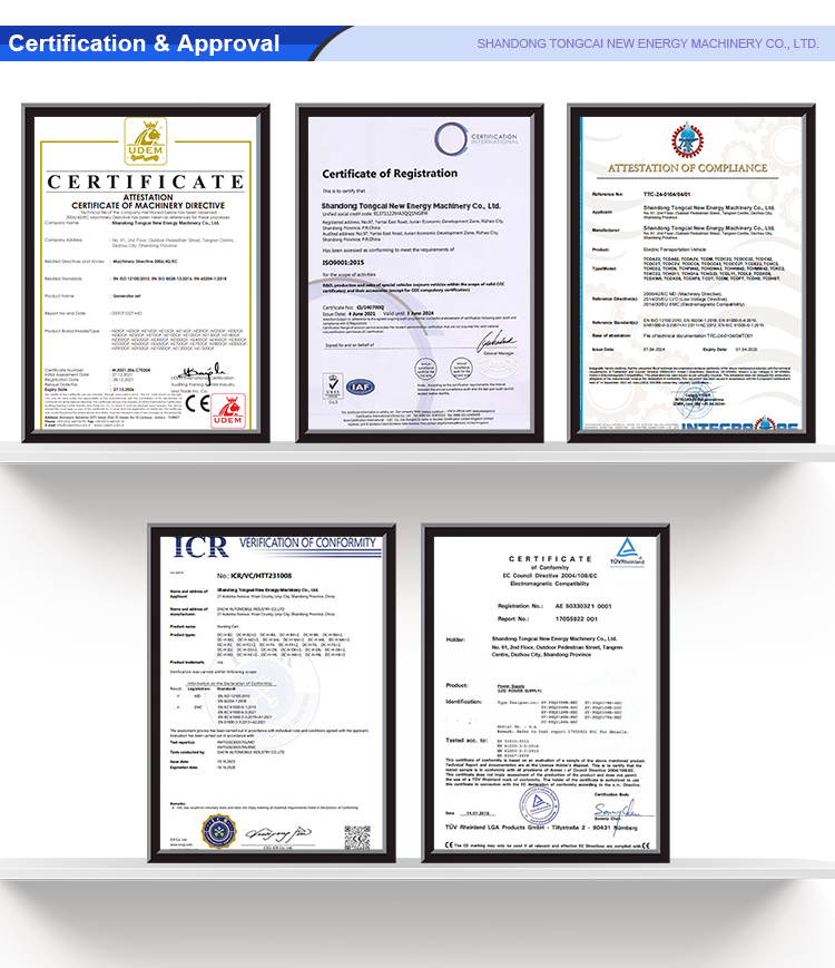 Certifications