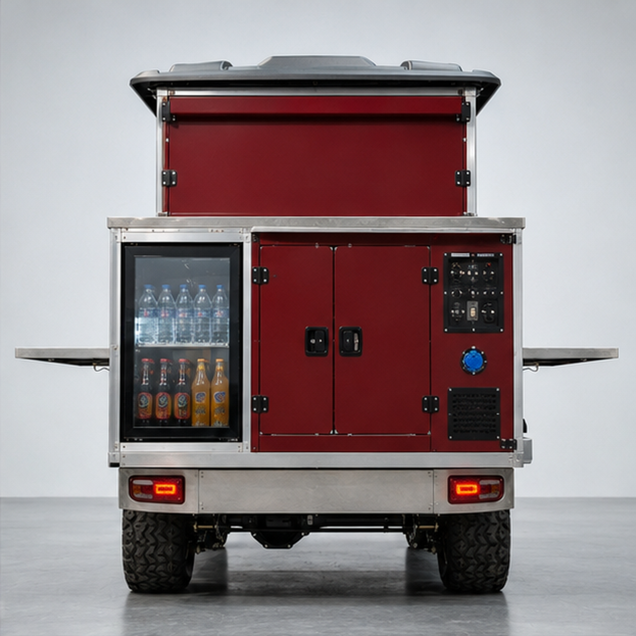 TONGCAI Custom Electric Mobile Food Cart Golf Cart Style Vending Truck for Outdoor Business