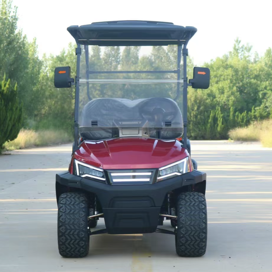 TongCai Electric Independent Suspension Golf Cart 72V Long Range Battery & All-Terrain Tires 3-4 Seats 70-90km Range