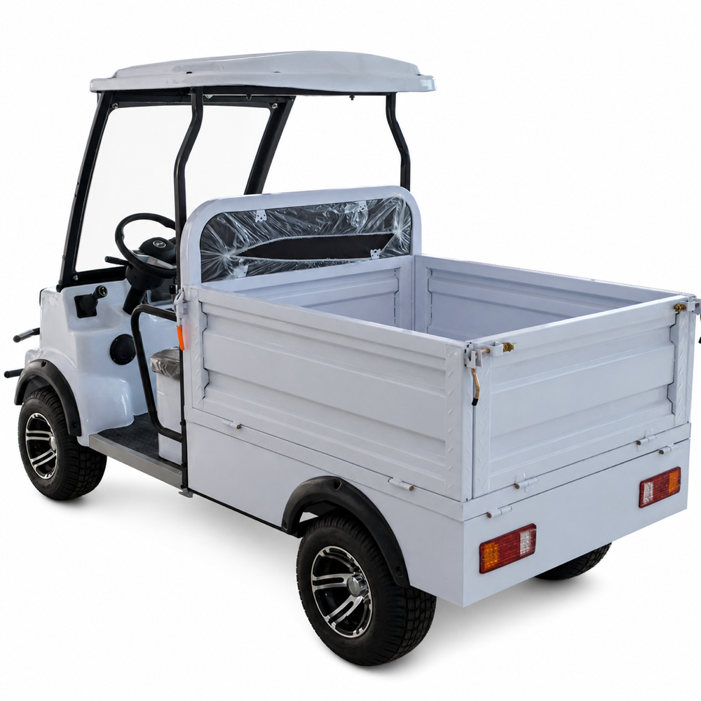 Tongcai Factory Direct Supply Multi-purpose Freight Electric Four-wheel Drive Vehicle Off-road Tire with Canopy