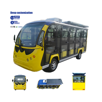 11 Seats Electric Sightseeing Bus with Doors