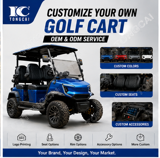 Customized Club Style 72V Lithium Battery 2 4 6 Seater 5000W 14 Inch Wheels Certified 4WD Electric Golf Cart