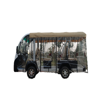 11-Seater Sightseeing Bus with Rain Curtain